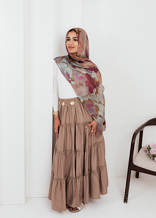 Jasmine skirt - Coffee