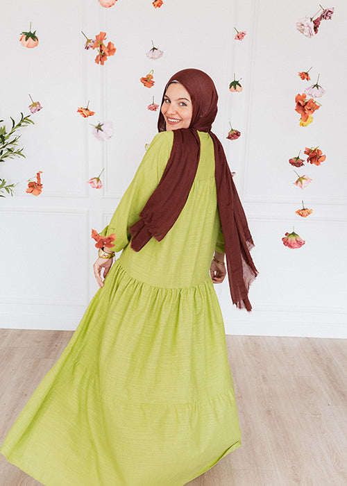 ZAHA dress - Fresh Lime