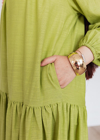 ZAHA dress - Fresh Lime