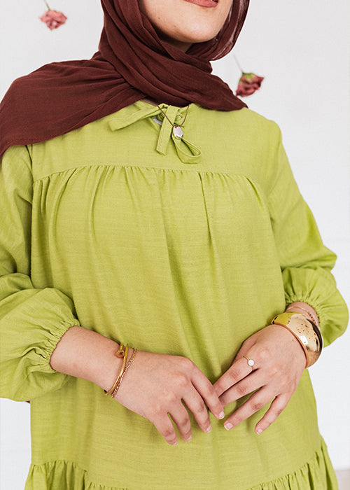 ZAHA dress - Fresh Lime