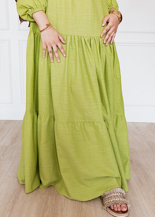 ZAHA dress - Fresh Lime